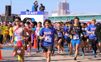 スタート地点の様子