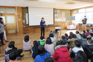 京都市立御室小学校 環境出前授業風景1