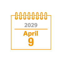 2026年4月9日のカレンダー