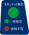 スタンバイ表示イメージ